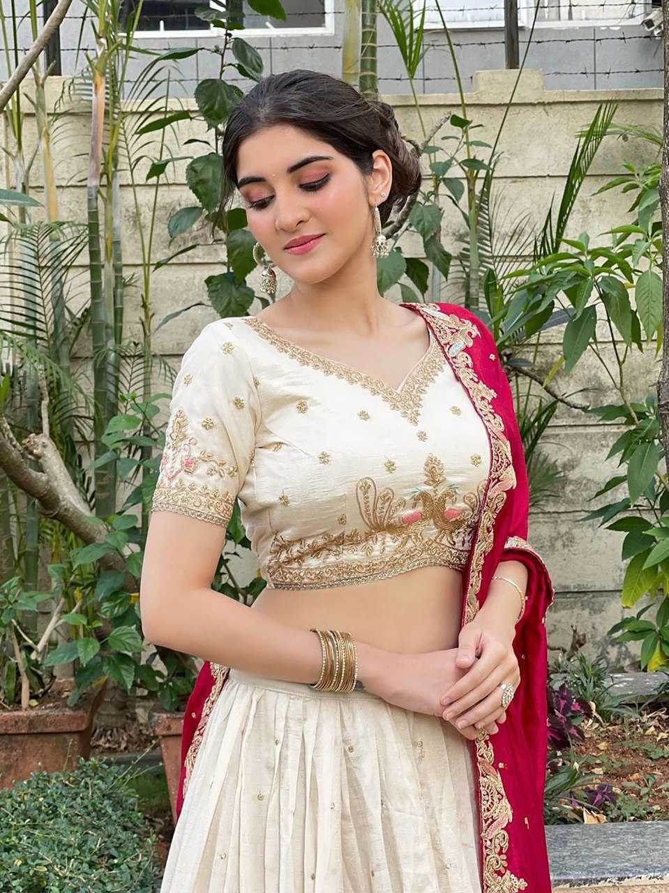 Chinon Embroidered Lehenga - MYLUXURY LANE ENTERPRISE